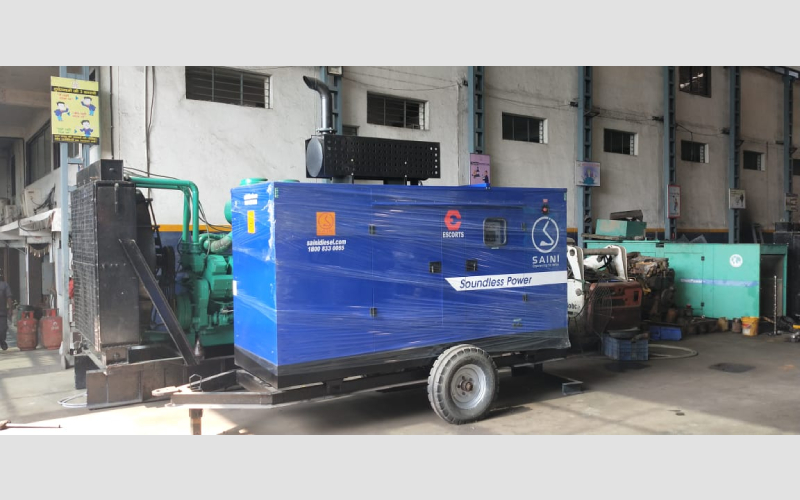 Silent Diesel Generator On Hire